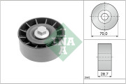 532 0254 10 Vratná/vodicí kladka, klínový žebrový řemen Schaeffler INA