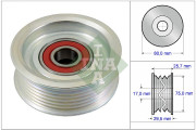 532 0587 10 Vratná/vodicí kladka, klínový žebrový řemen Schaeffler INA