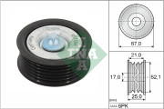 532 0629 10 Vratná/vodicí kladka, klínový žebrový řemen Schaeffler INA