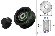 532 0723 10 Vratná/vodicí kladka, klínový žebrový řemen Schaeffler INA