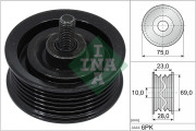 532 0744 10 Vratná/vodicí kladka, klínový žebrový řemen Schaeffler INA