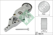 534 0140 30 Napínák, žebrovaný klínový řemen Schaeffler INA