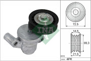 534 0705 10 Napínák, žebrovaný klínový řemen Schaeffler INA