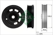 544 0172 10 Řemenice, klikový hřídel Schaeffler INA