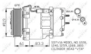 32198 Kompresor, klimatizace EASY FIT NRF