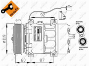 32210G NRF kompresor klimatizácie 32210G NRF