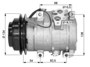 32458G NRF kompresor klimatizácie 32458G NRF