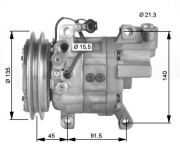 32475G NRF kompresor klimatizácie 32475G NRF