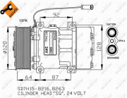 32709G Kompresor, klimatizace US market only NRF