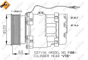 32711 Kompresor, klimatizace EASY FIT NRF