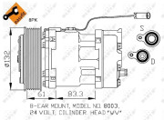 32753 Kompresor, klimatizace EASY FIT NRF