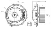 34283 vnitřní ventilátor NRF