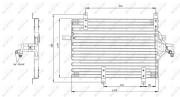 35052 Kondenzátor, klimatizace EASY FIT NRF