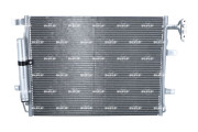 350628 Kondenzátor, klimatizace EASY FIT NRF
