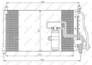 35134 NRF kondenzátor klimatizácie 35134 NRF