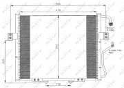 35399 Kondenzátor, klimatizace EASY FIT NRF