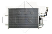35508 Kondenzátor, klimatizace NRF