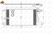 35790 Kondenzátor, klimatizace EASY FIT NRF