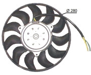 47616 NRF ventilátor chladenia motora 47616 NRF