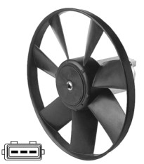 47653 NRF ventilátor chladenia motora 47653 NRF