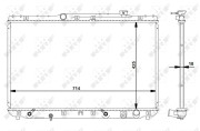 516721 Chladič, chlazení motoru EASY FIT NRF