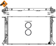 53065 Chladič, chlazení motoru EASY FIT NRF