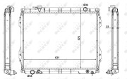 56121 Chladič, chlazení motoru EASY FIT NRF