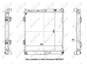 56141 Chladič, chlazení motoru EASY FIT NRF