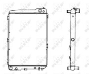 58110 NRF chladič motora 58110 NRF