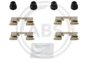 0115Q Sada příslušenství, obložení kotoučové brzdy A.B.S.