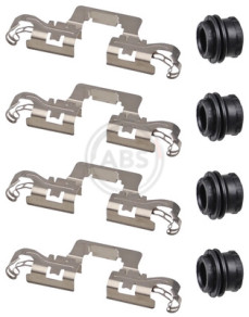 0128Q Sada příslušenství, obložení kotoučové brzdy A.B.S.