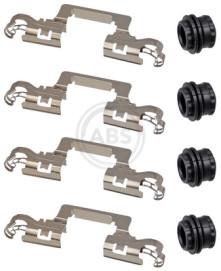 0129Q Sada příslušenství, obložení kotoučové brzdy A.B.S.