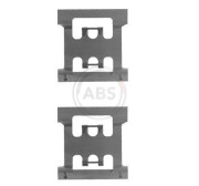 1083Q Sada příslušenství, obložení kotoučové brzdy A.B.S.