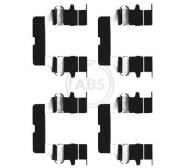 1161Q Sada příslušenství, obložení kotoučové brzdy A.B.S.