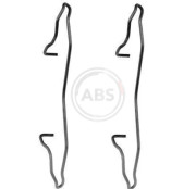 1186Q Sada příslušenství, obložení kotoučové brzdy A.B.S.