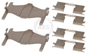 1204Q Sada příslušenství, obložení kotoučové brzdy A.B.S.