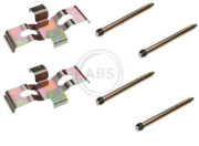 1248Q Sada příslušenství, obložení kotoučové brzdy A.B.S.