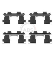 1253Q Sada příslušenství, obložení kotoučové brzdy A.B.S.