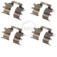 1277Q Sada příslušenství, obložení kotoučové brzdy A.B.S.