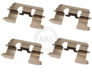 1281Q Sada příslušenství, obložení kotoučové brzdy A.B.S.