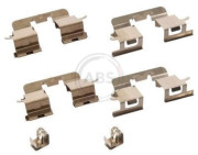 1290Q Sada příslušenství, obložení kotoučové brzdy A.B.S.