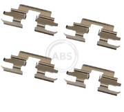 1619Q Sada příslušenství, obložení kotoučové brzdy A.B.S.