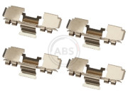 1621Q Sada příslušenství, obložení kotoučové brzdy A.B.S.