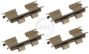 1667Q Sada příslušenství, obložení kotoučové brzdy A.B.S.