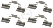 1749Q Sada příslušenství, obložení kotoučové brzdy A.B.S.