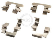 1763Q Sada příslušenství, obložení kotoučové brzdy A.B.S.