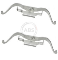 1790Q Sada příslušenství, obložení kotoučové brzdy A.B.S.