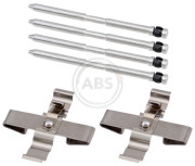 1809Q Sada příslušenství, obložení kotoučové brzdy A.B.S.