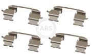 1844Q Sada příslušenství, obložení kotoučové brzdy A.B.S.