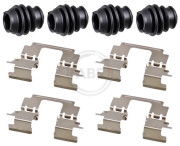 1892Q Sada příslušenství, obložení kotoučové brzdy A.B.S.